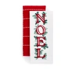 North Pole Trading Co . Noel 2-pc. Kitchen Towel Set In Multi