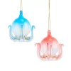 North Pole Trading Co . Octopus Set 2-pc. Christmas Ornament In Blue