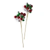 North Pole Trading Co . Red And Green Ball Group Set 2-pc. Pick In Red