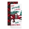 North Pole Trading Co . Red Truck 2-pc. Kitchen Towel Set In Multi