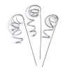 North Pole Trading Co . Silver Curl Set 3-pc. Pick In Silver