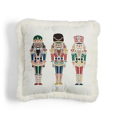 North Pole Trading Co . Square Throw Pillow In Red