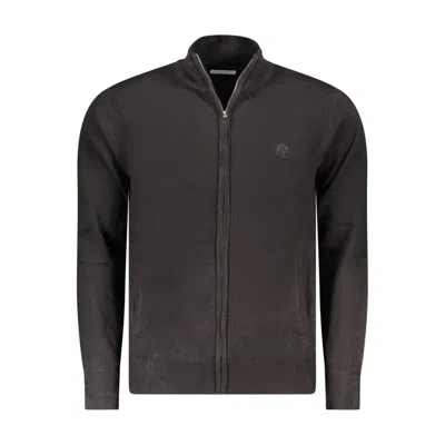 North Sails Acrylic Men Men's Cardigan In Black
