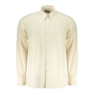 North Sails Beige Cotton Men Shirt In Neutral