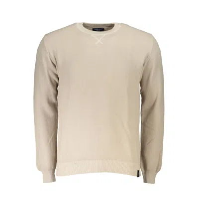 North Sails Beige Cotton Men Sweater In Neutral
