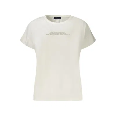 North Sails Bianco Cotton Women T-shirt