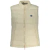 North Sails Bianco Poliestere Women Jacket In Neutral