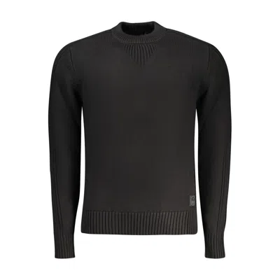 North Sails Black Cotton Men's Sweater
