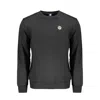 North Sails Black Cotton Sweatshirt In Black