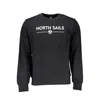 North Sails Black Cotton Sweater In Black