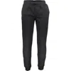 North Sails Black Cotton Pant In Black