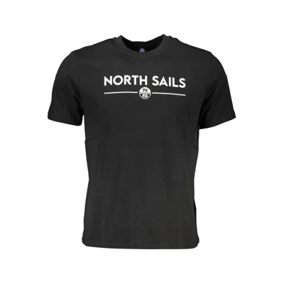 North Sails Black Cotton T-shirt