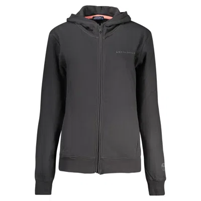 North Sails Black Cotton Women Sweatshirt In Gray