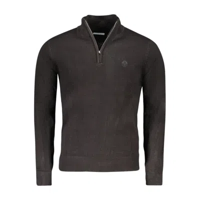 North Sails Black Nylon Sweater In Gray