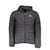 North Sails Black Polyamide Men Jacket In Black