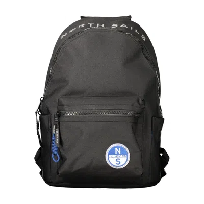 North Sails Black Polyester Backpack