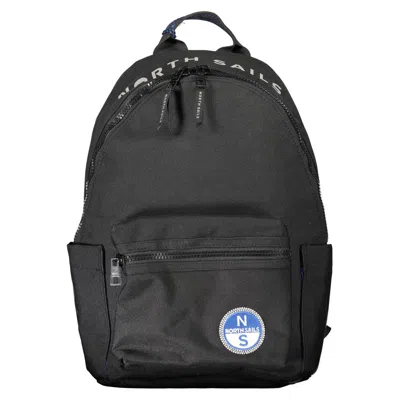 North Sails Black Polyester Men Men's Backpack