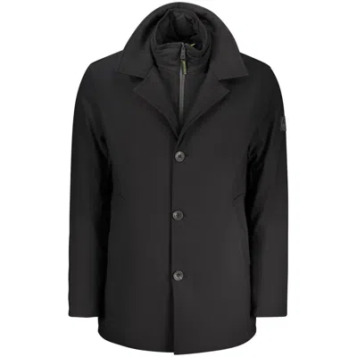 North Sails Black Polyester Men's Men's Jacket