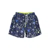 North Sails Black Polyester Swimwear In Blue