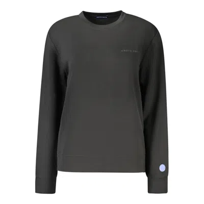 North Sails Crew-neck Logo-print Sweater In Black