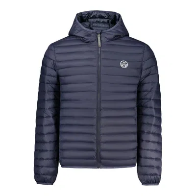 North Sails Blu Poliammide Men's Men's Jacket In Blue