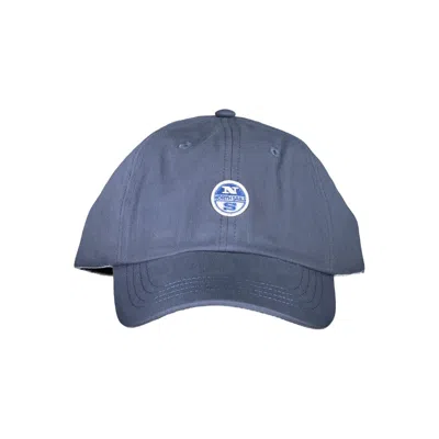 North Sails Sleek Blue Visor Cap With Signature Logo