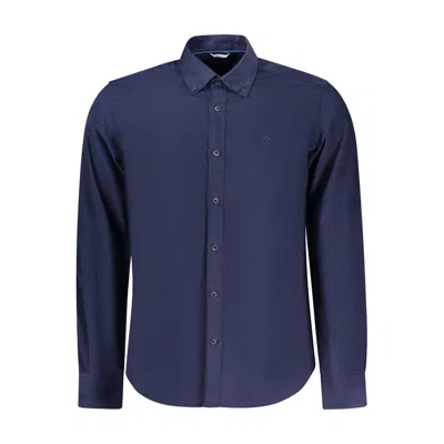North Sails Blue Cotton Men's Shirt