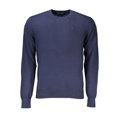 NORTH SAILS BLUE COTTON MEN SWEATER