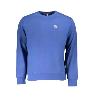 North Sails Blue Cotton Men's Sweater