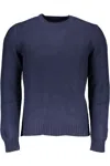 North Sails Blue Cotton Men Sweater In Blue