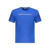 North Sails Blue Cotton Men T-shirt In Blue