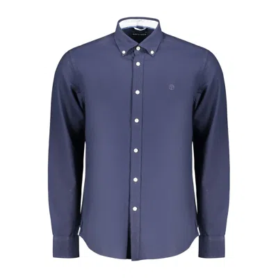 North Sails Blue Cotton Mens Shirt In Purple