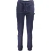 North Sails Blue Cotton Pant In Blue