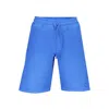 North Sails Blue Cotton Pant In Blue