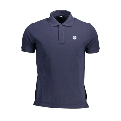 North Sails Blue Cotton Polo Shirt