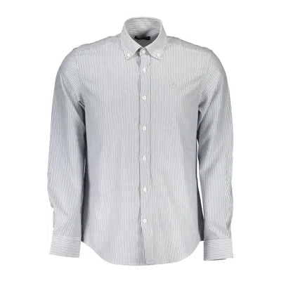 North Sails Blue Cotton Shirt In Gray