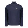 North Sails Blue Cotton Sweatshirt In Blue