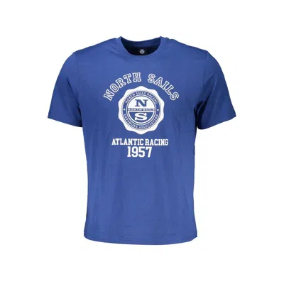 North Sails Blue Cotton T-shirt