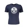 North Sails Blue Cotton T-shirt