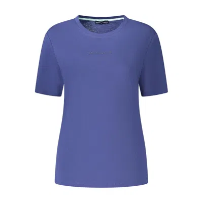 North Sails Blue Cotton T-shirt In Purple