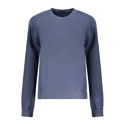 North Sails Logo-embroidered Sweatshirt In Blue
