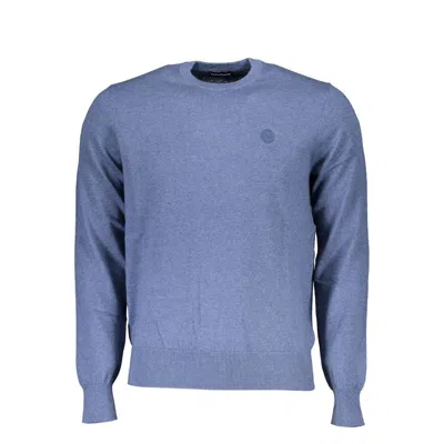 North Sails Blue Fabric Men's Sweater
