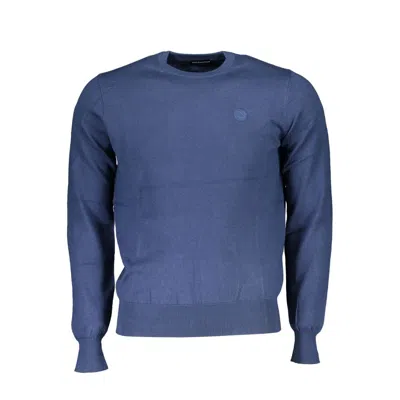 NORTH SAILS BLUE FABRIC SWEATER