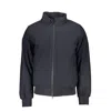 North Sails Black Polyamide Men Jacket In Blue