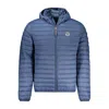 North Sails Blue Polyamide Men Jacket