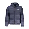 North Sails Blue Polyamide Men Jacket