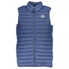North Sails Blue Polyamide Men Jacket In Blue