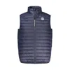 North Sails Blue Polyamide Men Jacket In Blue