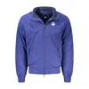 North Sails Blue Polyamide Men Jacket In Blue