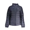 North Sails Blue Polyester Women Jacket In Blue